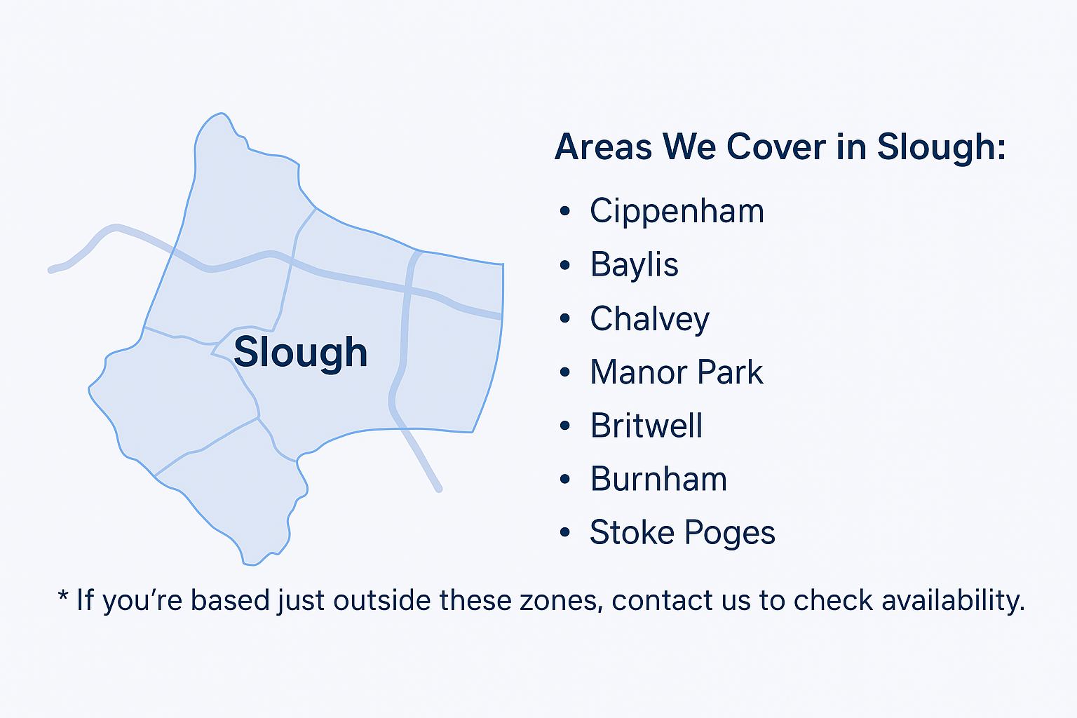 Map of Areas Covered